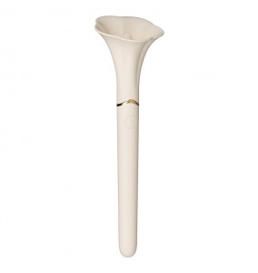 MizzZee - Gen 2 Warming Licking Mini Vibrator Wand (Chargeable - White)